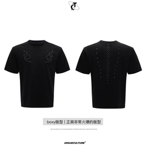 S / Men's Black Top