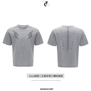 S / Men's Gray Top