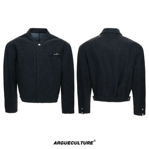 textured-wool-blend-zip-up-hoodie-wide-pants-set-dark-gray-top