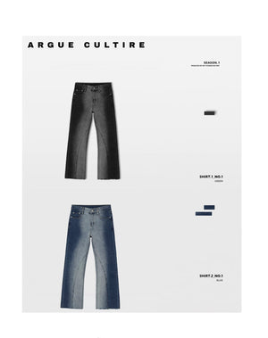 desc::tie-dye-gradient-flared-jeans-with-distressed-hem-detail-img-2