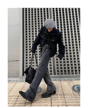 desc::tie-dye-gradient-flared-jeans-with-distressed-hem-detail-img-7