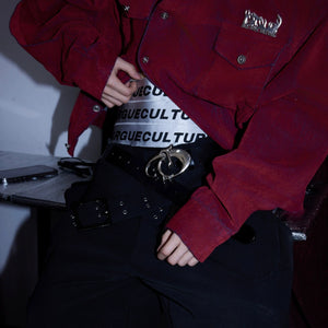 3-pack set of men's modal boxer briefs in black, red, and white.