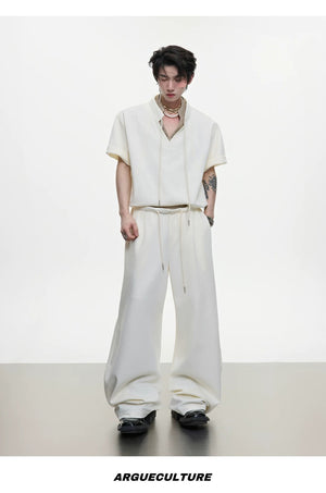 desc::v-neck-houndstooth-streetwear-set-curved-pants-detail-img-16