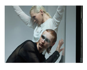 desc::v-neck-houndstooth-streetwear-set-curved-pants-detail-img-22