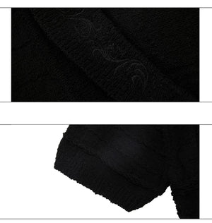 desc::v-neck-knit-streetwear-tee-luxury-embroidery-summer-sweater-detail-img-15