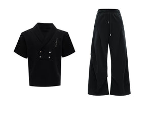 desc::v-neck-padded-shoulder-tee-pleated-pants-streetwear-set-detail-img-17