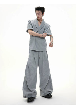 desc::v-neck-padded-shoulder-tee-pleated-pants-streetwear-set-detail-img-6