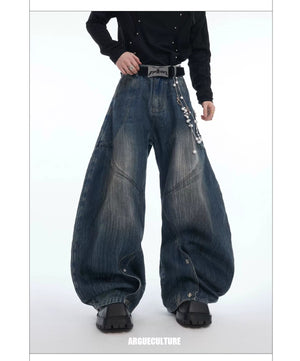 desc::vintage-distressed-wide-leg-denim-with-pearl-chain-detail-img-6