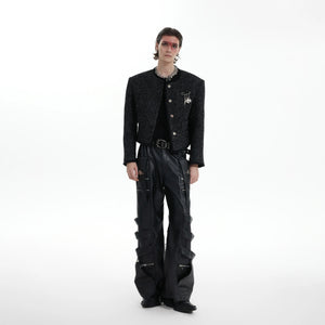 Product display of the silver logo pin accessory