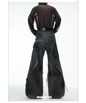 desc::vintage-raw-edge-curved-silhouette-baggy-jeans-detail-img-10