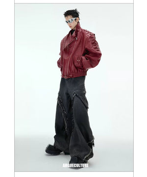 desc::vintage-raw-edge-curved-silhouette-baggy-jeans-detail-img-14