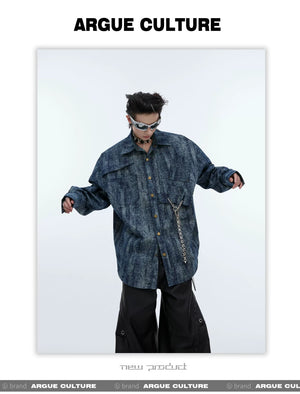 desc::vintage-tie-dye-cotton-polo-shirt-retro-streetwear-tee-detail-img-5