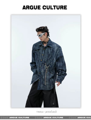 desc::vintage-tie-dye-cotton-polo-shirt-retro-streetwear-tee-detail-img-9