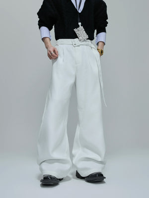 waffle-texture-pearl-accent-oversized-blazer-set-white-top