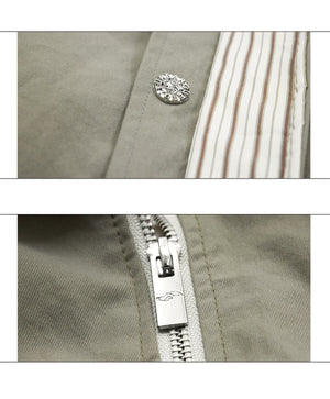 desc::washed-stripe-fake-two-piece-harrington-jacket-padded-coat-detail-img-21
