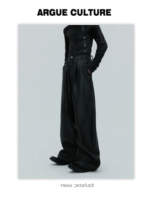 desc::waxed-ribbed-distressed-curved-leg-streetwear-pants-detail-img-4