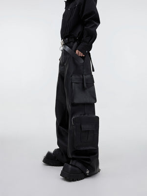 wide-leg-pu-leather-cargo-pants-with-3d-utility-pockets-black