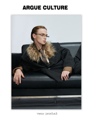 desc::wool-fur-collar-oversized-blazer-wide-leg-suit-set-detail-img-12