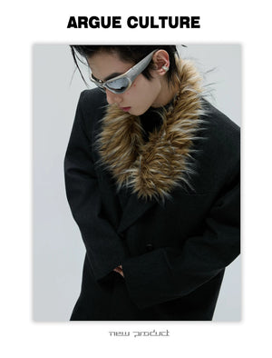 desc::wool-fur-collar-oversized-blazer-wide-leg-suit-set-detail-img-19