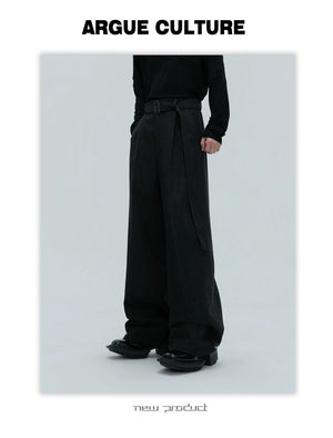 desc::wool-fur-collar-oversized-blazer-wide-leg-suit-set-detail-img-3