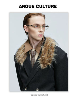 desc::wool-fur-collar-oversized-blazer-wide-leg-suit-set-detail-img-7