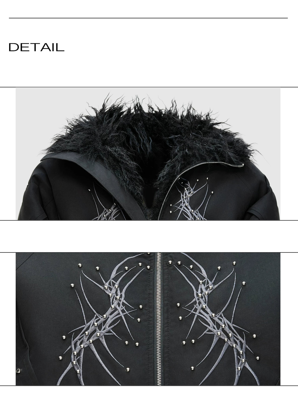 Heavyweight Embroidered Cropped Jacket | Unisex - description image 26
