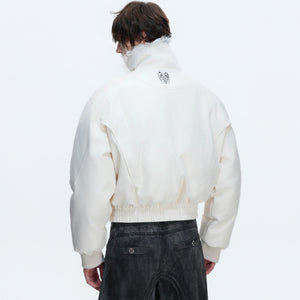 Heavyweight Embroidered Cropped Jacket | Unisex - main image 4