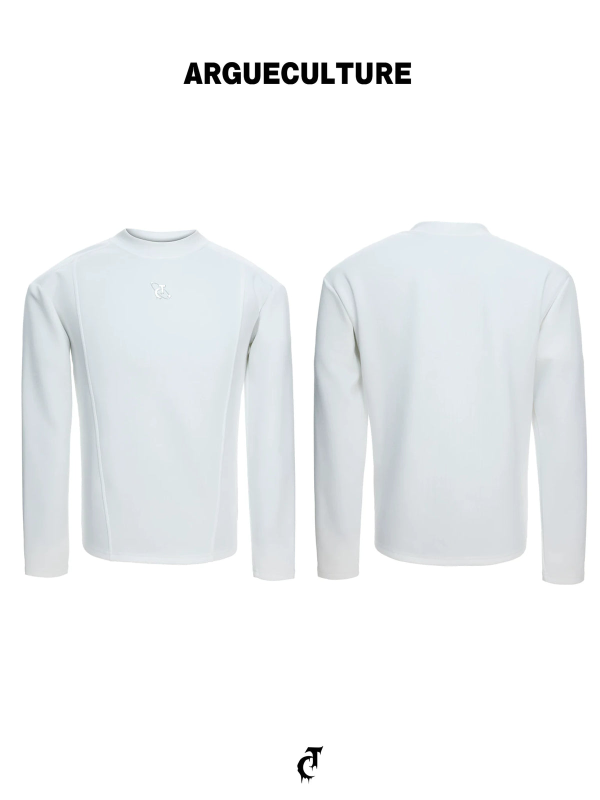 Cotton-Modal Mock Neck Slim-Fit Base Layer Top - main image 3