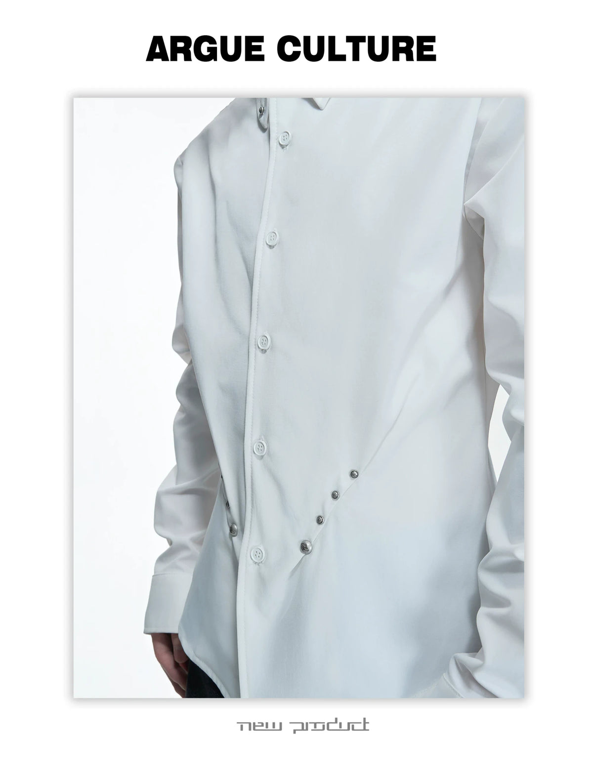 Rivet Waist-Cinched Shirt | Structured Streetwear - description image 4