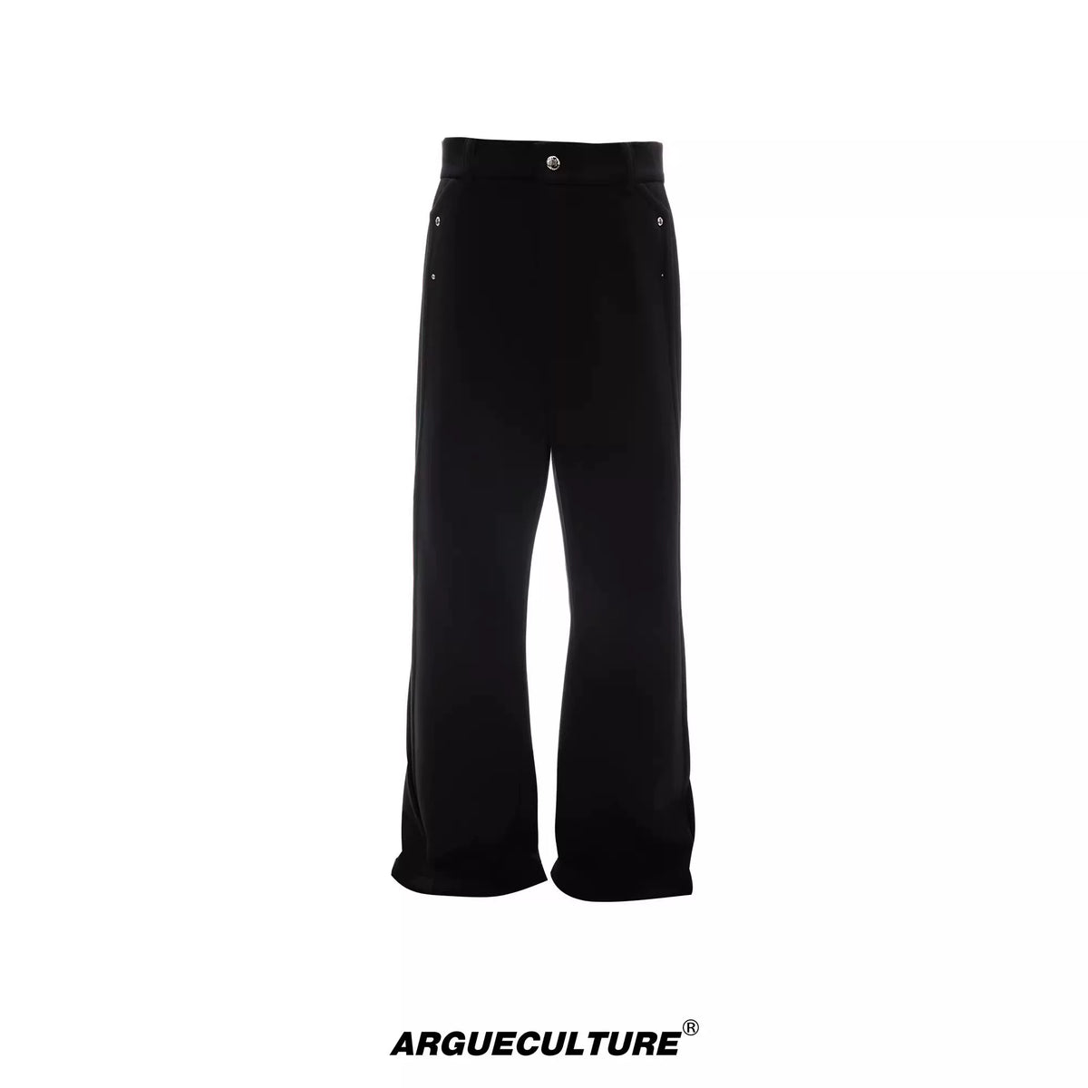 Layered V-Neck Cardigan Top and Pants Co-Ord - Black Pants