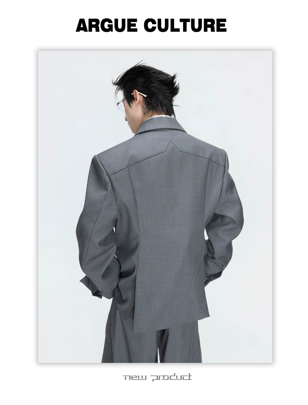 Metal-Detail Wide-Lapel Suit Separates | Avant-Garde - description image 28