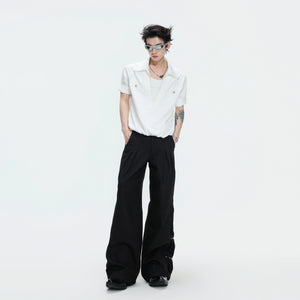 Mock-Layered Utility Shirt in Cotton Lyocell - main image 5