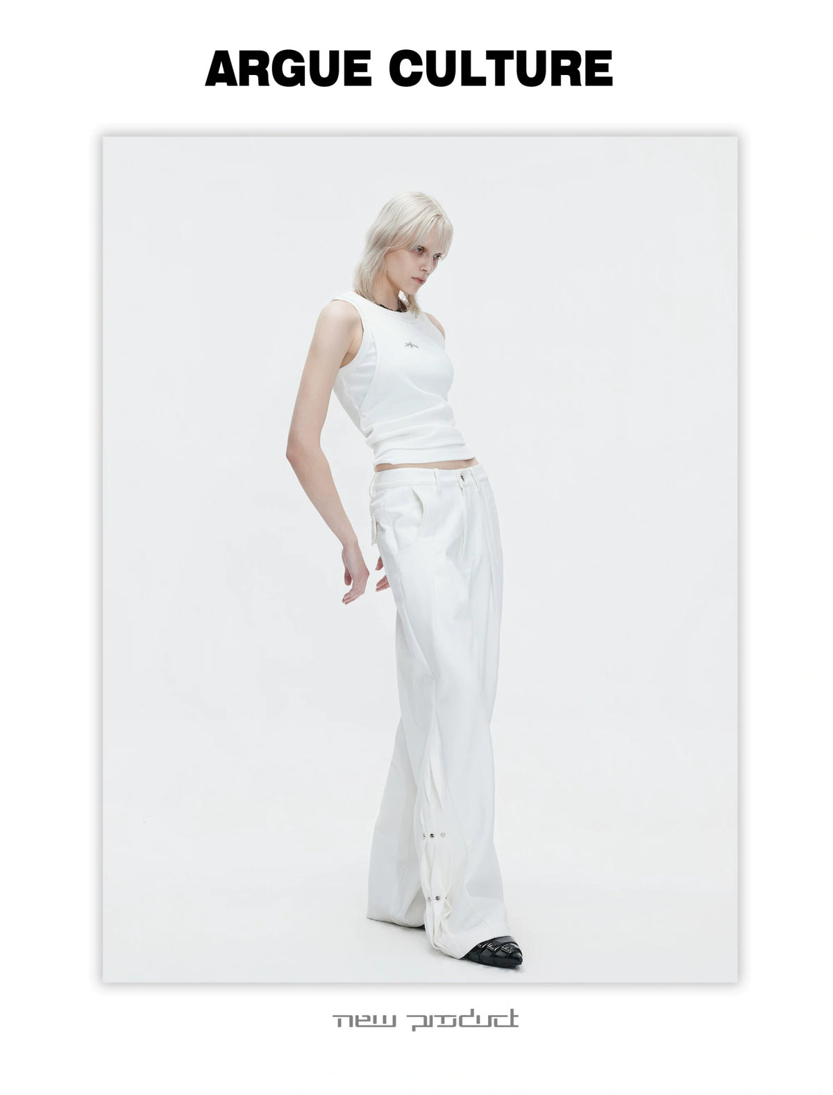 Faux-Layer Ribbed Tank with Metal Hardware - description image 14