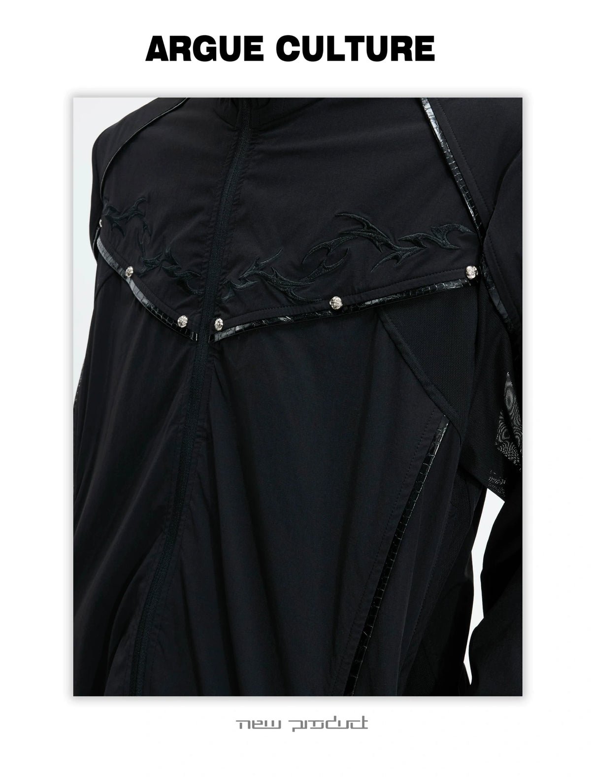 UPF 50+ Embroidered Stand-Collar Sun Jacket - description image 11