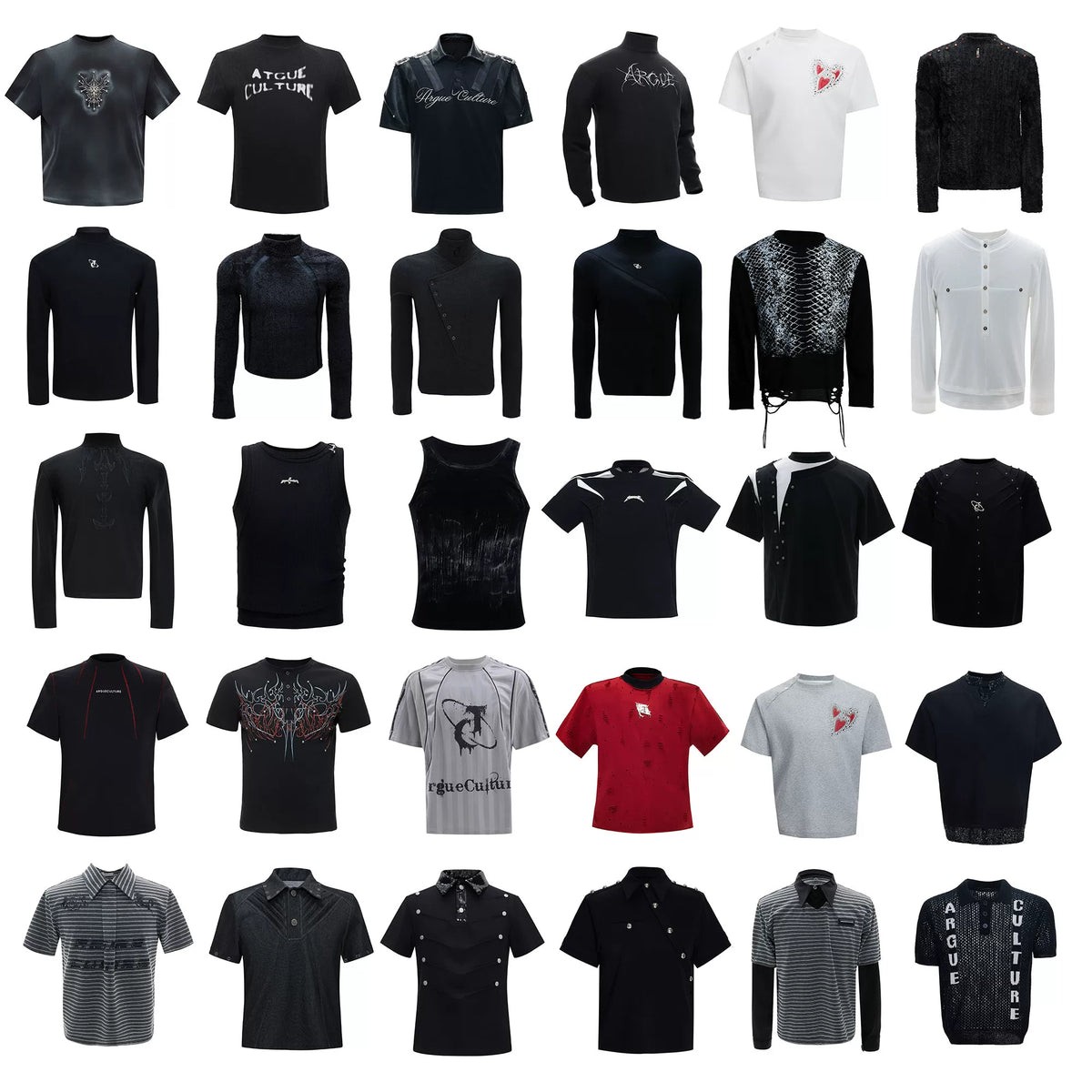 Selectable Stand-Collar Shirt | Long-Sleeve Streetwear - main image 3