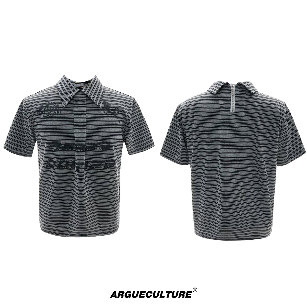 Selectable Stand-Collar Shirt | Long-Sleeve Streetwear - 1524 Black
