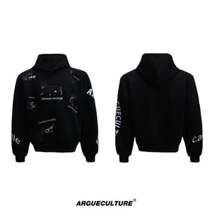 Selectable Stand-Collar Shirt | Long-Sleeve Streetwear - 0723 Black