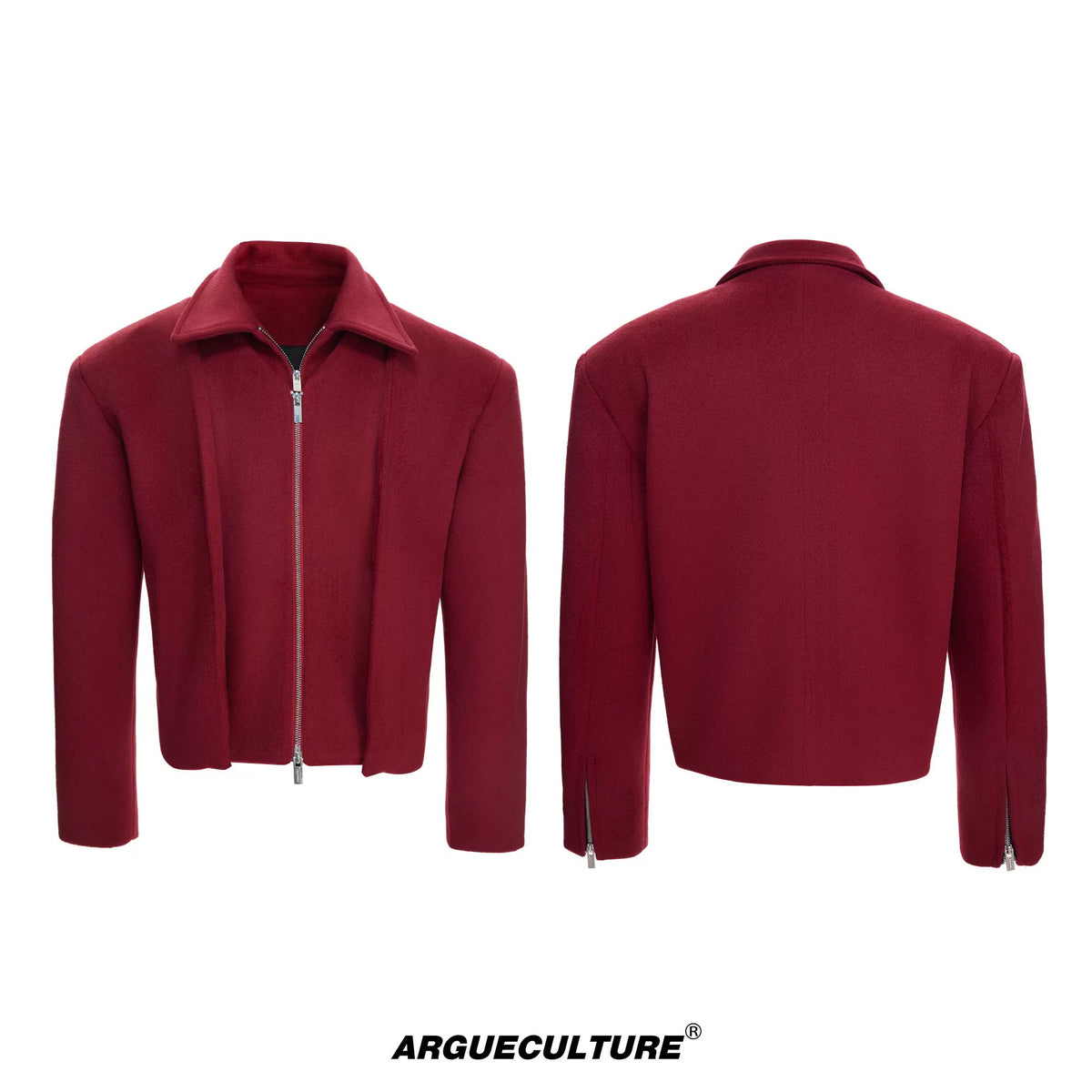 Solid Color Pullover Jacket | Unisex Streetwear - 1462 - White