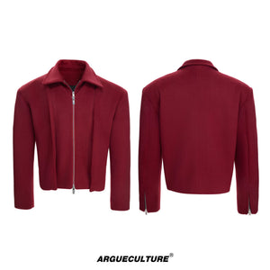 Solid Color Pullover Jacket | Unisex Streetwear - 1462 - White