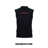 Structured Seam Sleeveless Tank Top | ARGUE CULTURE - Black