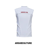 Structured Seam Sleeveless Tank Top | ARGUE CULTURE - White