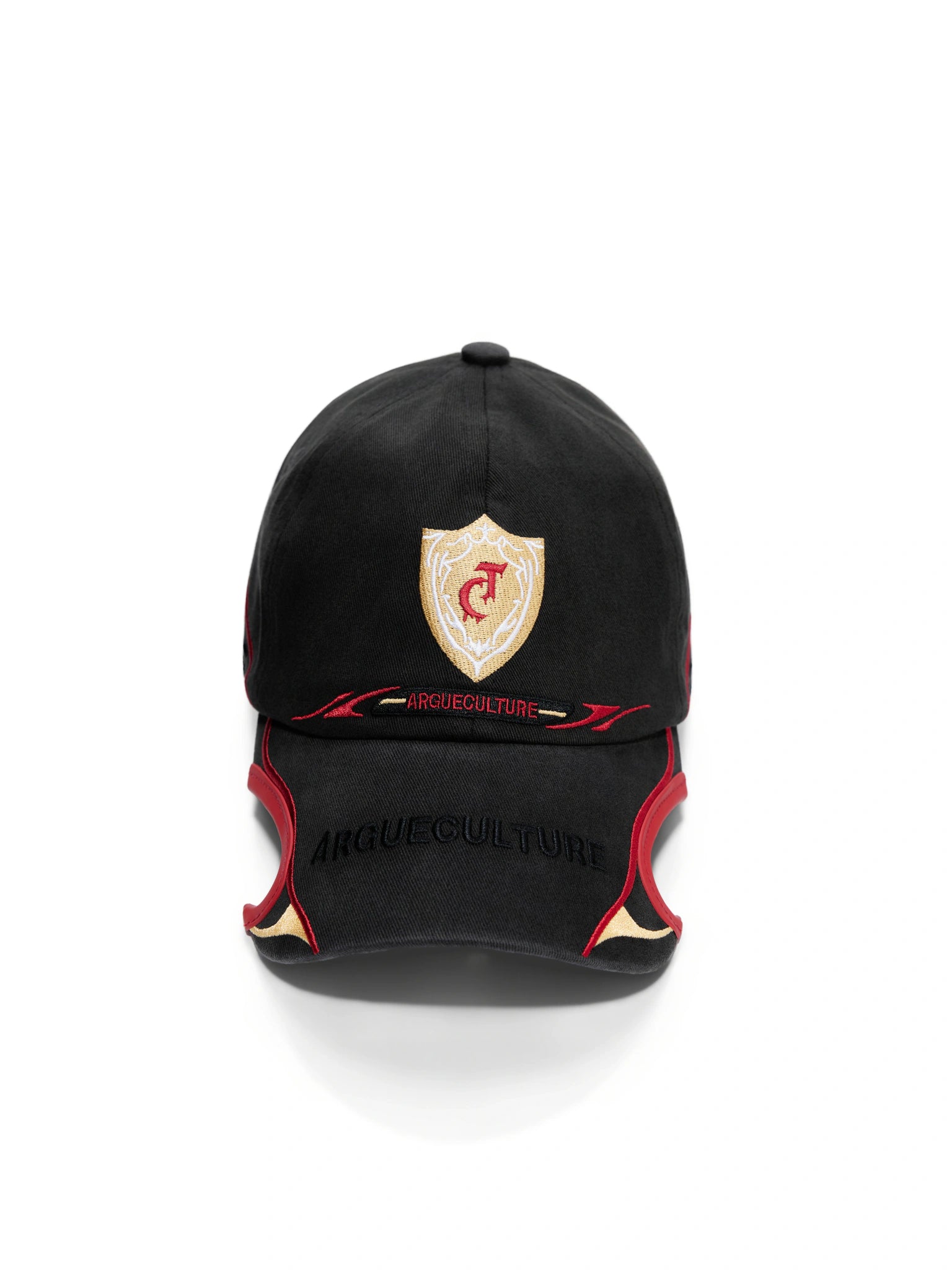 Embroidered Racing Baseball Cap in Washed Cotton Twill - main image 1