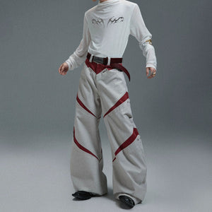 Close up of 3D metallic embossed design on mesh fabric