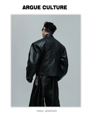 desc::3d-embossed-deconstructed-armor-moto-jacket-men-detail-img-23