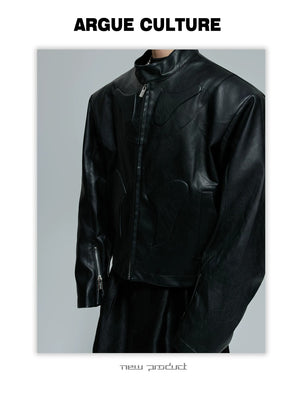 desc::3d-embossed-deconstructed-armor-moto-jacket-men-detail-img-24