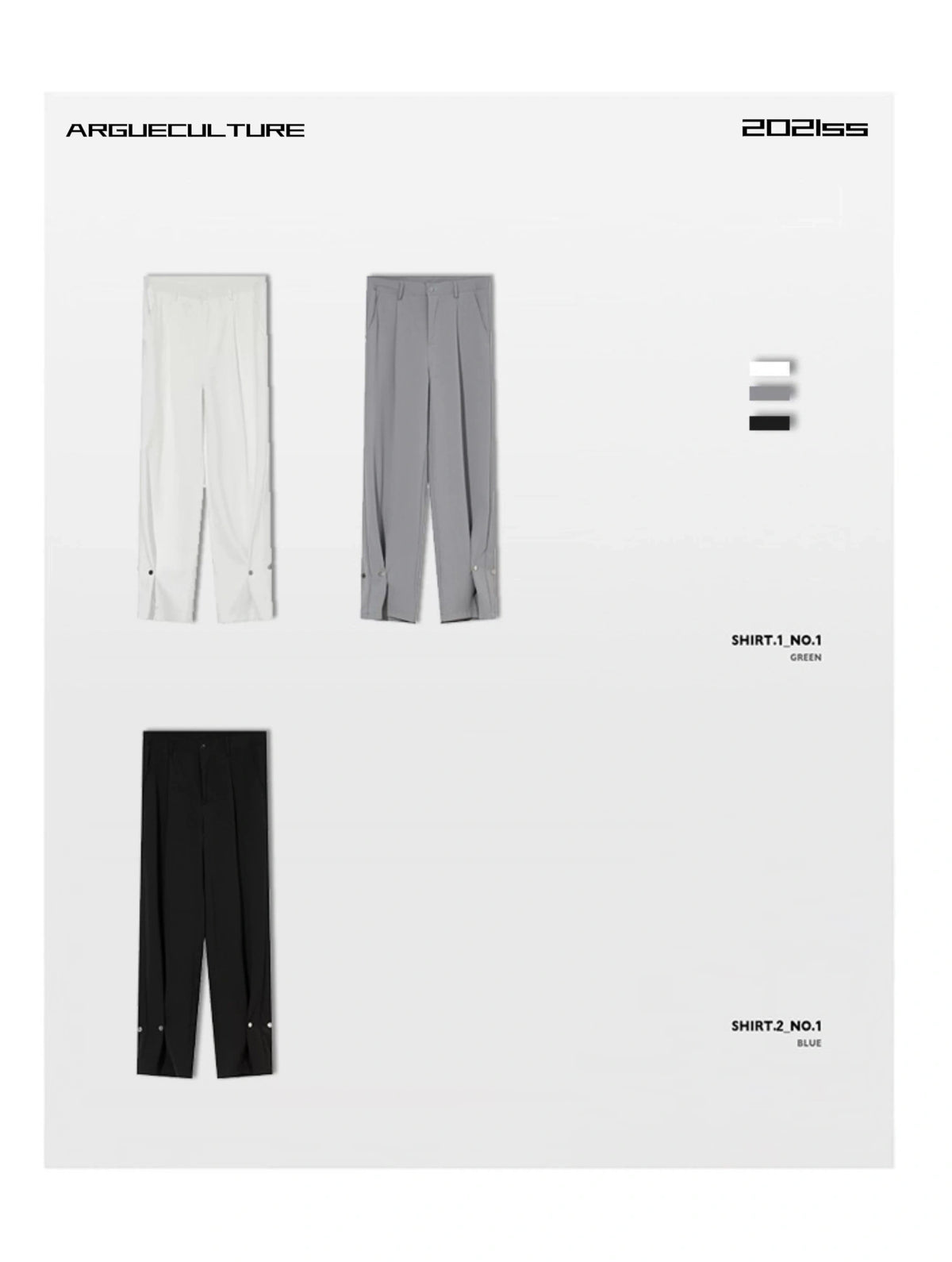 Relaxed Cotton-Modal Straight-Leg Trousers | White - description image 2