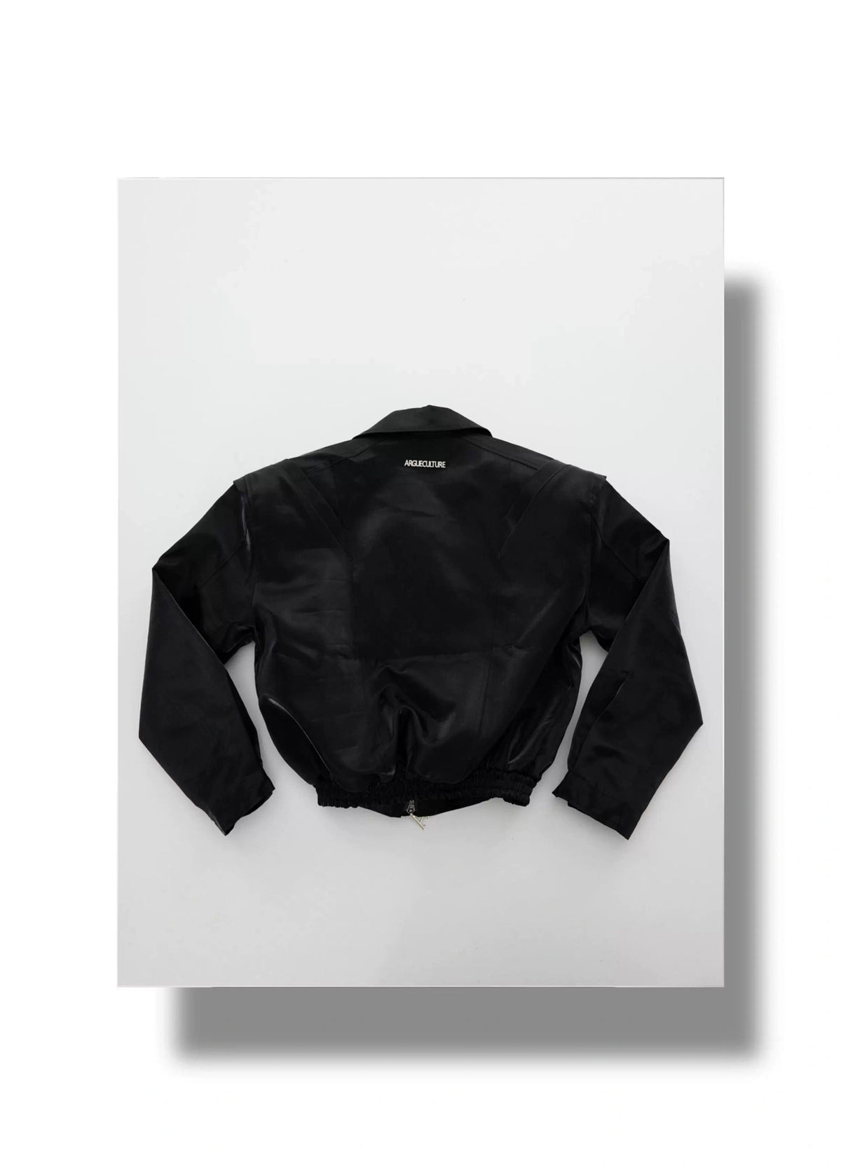 Asymmetrical Short Jacket with Metal Detail | Streetwear - description image 3