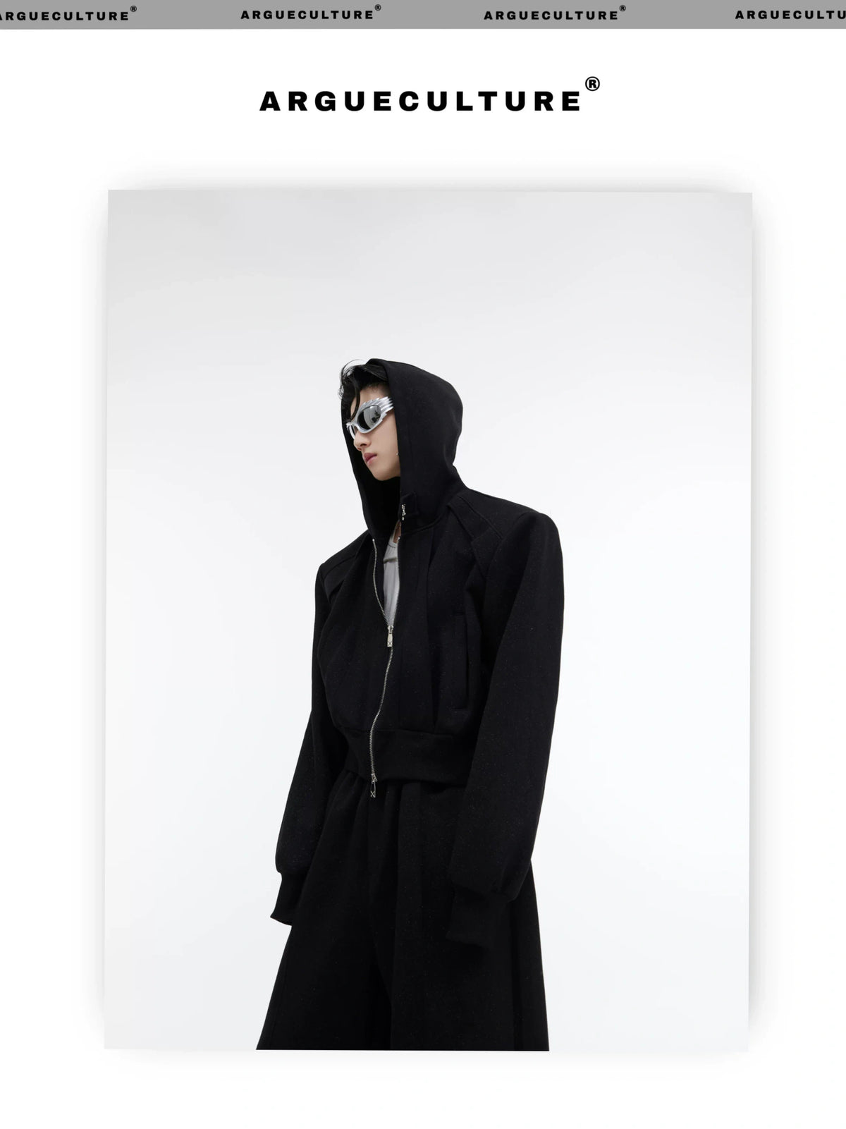 Shimmer Zip Hoodie & Pants Set | Avant-Garde Streetwear - description image 8