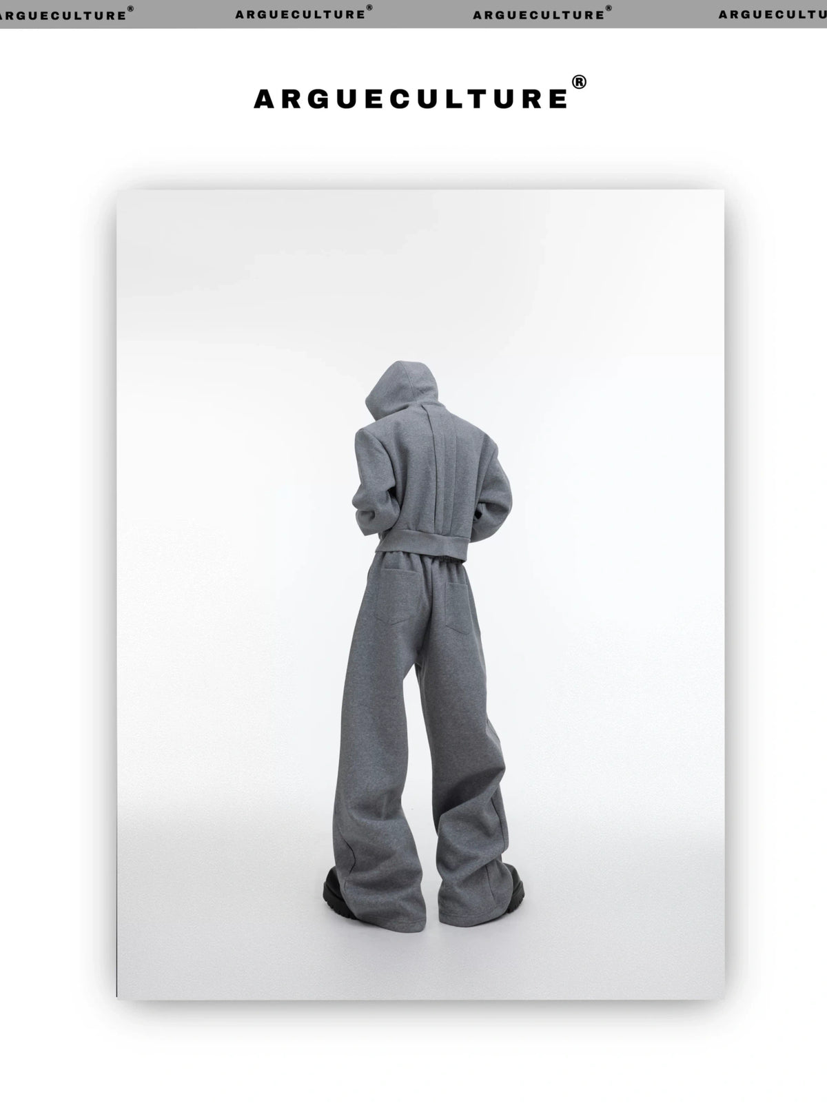 Shimmer Zip Hoodie & Pants Set | Avant-Garde Streetwear - description image 13