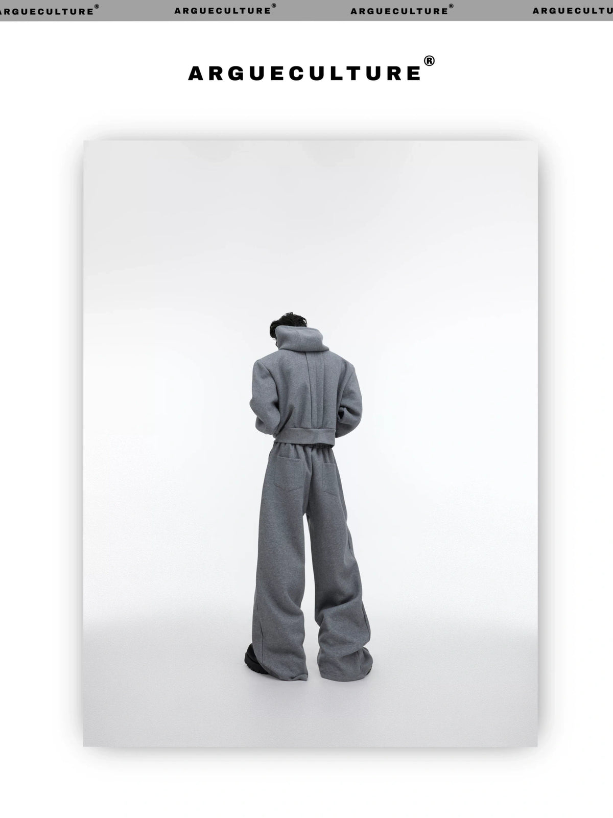 Shimmer Zip Hoodie & Pants Set | Avant-Garde Streetwear - description image 15